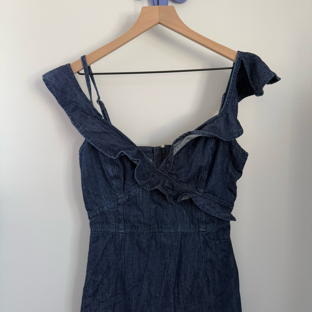 Reformation Evelyn Denim Dress - Picture 4 of 11